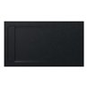 Plato de ducha 140x80cm negro Aquos Roca