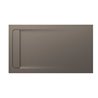 Plato de ducha 140x80cm moka Aquos Roca