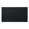 Plato de ducha 140x90cm negro Aquos Roca