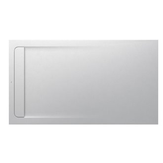 Plato de ducha 160x100cm blanco roto Aquos Roca