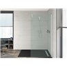 Plato de ducha 160x100cm negro Aquos Roca