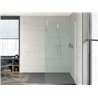 Plato de ducha 160x100cm pizarra Aquos Roca