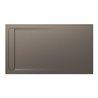 Plato de ducha 160x100cm moka Aquos Roca
