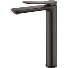 Grifo lavabo caño alto Negro Mate Dinamarca Imex