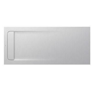 Plato de ducha 160x70cm blanco roto Aquos Roca