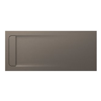 Plato de ducha 160x70cm moka Aquos Roca