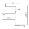 Grifo lavabo Milos Imex