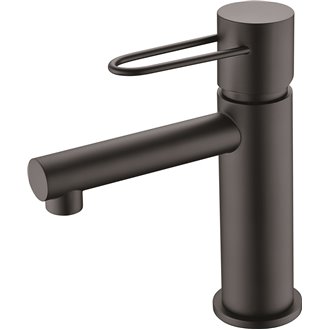 Grifo lavabo Negro Mate Milos Imex