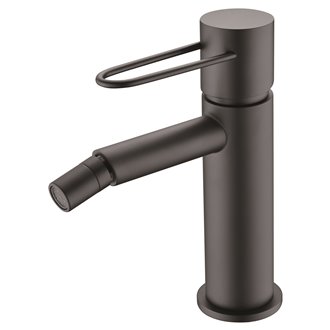 Grifo de bid&eacute; Negro Mate Milos Imex