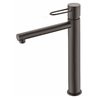 Grifo lavabo ca&ntilde;o alto Negro Mate Milos Imex