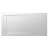 Plato de ducha 160x80cm blanco Aquos Roca