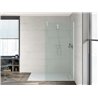 Plato de ducha 160x80cm negro Aquos Roca