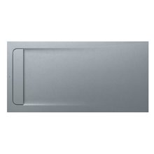 Plato de ducha 160x80cm pizarra Aquos Roca