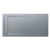 Plato de ducha 160x80cm cemento Aquos Roca