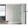 Plato de ducha 160x90cm blanco roto Aquos Roca