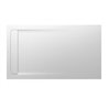 Plato de ducha 160x90cm blanco roto Aquos Roca