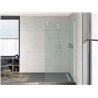 Plato de ducha 160x90cm pizarra Aquos Roca