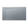 Plato de ducha 160x90cm cemento Aquos Roca