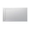 Plato de ducha 180x100cm blanco roto Aquos Roca