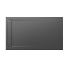 Plato de ducha 180x100cm pizarra Aquos Roca