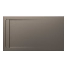 Plato de ducha 180x100cm moka Aquos Roca