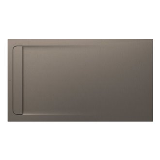 Plato de ducha 180x100cm moka Aquos Roca
