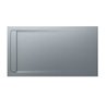 Plato de ducha 180x100cm cemento Aquos Roca