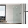Plato de ducha 180x70cm blanco roto Aquos Roca