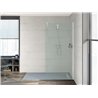 Plato de ducha 180x70cm cemento Aquos Roca