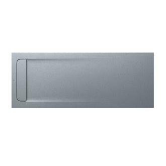 Plato de ducha 180x70cm cemento Aquos Roca