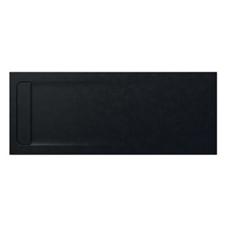 Plato de ducha 180x80cm negro Aquos Roca