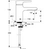 Grifo monomando lavabo Attitude Cl&aacute;sico Ideal Standard