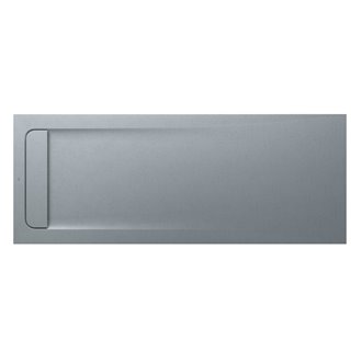 Plato de ducha 180x80cm cemento Aquos Roca
