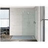Plato de ducha 180x80cm cemento Aquos Roca