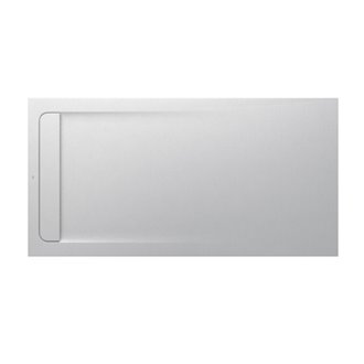 Plato de ducha 180x90cm blanco roto Aquos Roca