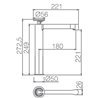 Grifo lavabo ca&ntilde;o alto Olimpo Imex