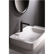 Grifo lavabo Olimpo Negro Oro Rosa Imex
