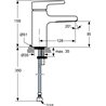 Grifo monomando lavabo Attitude Cascada Ideal Standard