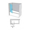 Mampara frontal abatible AC110-70