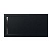 Plato de ducha 180x90cm negro Aquos Roca