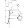Grifo monomando 5L lavabo Connect Ideal Standard