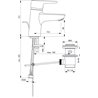 Grifo monomando lavabo Bluestart Connect Ideal Standard