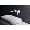 Grifo empotrado Blanco Mate Fiyi Imex