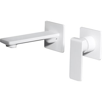 Grifo empotrado Blanco Mate Fiyi Imex