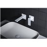 Grifo empotrado Blanco Mate Fiyi Imex