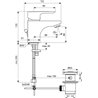 Grifo monomando 5L lavabo Ceraplan III Ideal Standard
