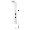 Columna de ducha Gocta Blanco Inox de GME