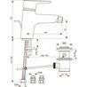 Grifo monomando bid&eacute; Connect Ideal Standard