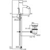 Grifo monomando bid&eacute; 5L Mara Ideal Standard