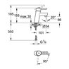 Grifo lavabo S Concetto Grohe